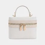 Faux Leather Zipper Bag – Wrena