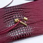 Crocodile Skin Pattern Faux Leather Clutch Bag – Wrena