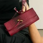 Crocodile Skin Pattern Faux Leather Clutch Bag – Wrena