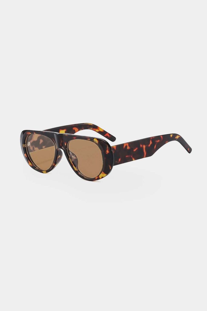 Oval Frame Sunglasses