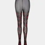 Contrast Argyle Print Tights – Wrena