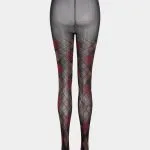Contrast Argyle Print Tights – Wrena