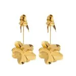 Flower Drop Earrings – Wrena