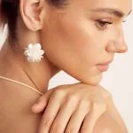 Floral Design Earrings – Wrena