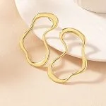 Irregular Lines Earrings – Wrena