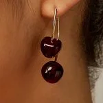 Cherry Design Earrings – Wrena