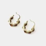 Crystal Hoop Earrings – Wrena