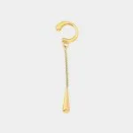 Alloy Tassel C Shape Drop Pendant Earrings – Wrena