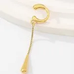 Alloy Tassel C Shape Drop Pendant Earrings – Wrena