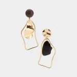 Irregular Geometric Earrings – Wrena