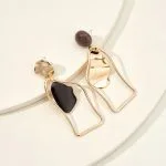 Irregular Geometric Earrings – Wrena