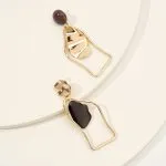 Irregular Geometric Earrings – Wrena