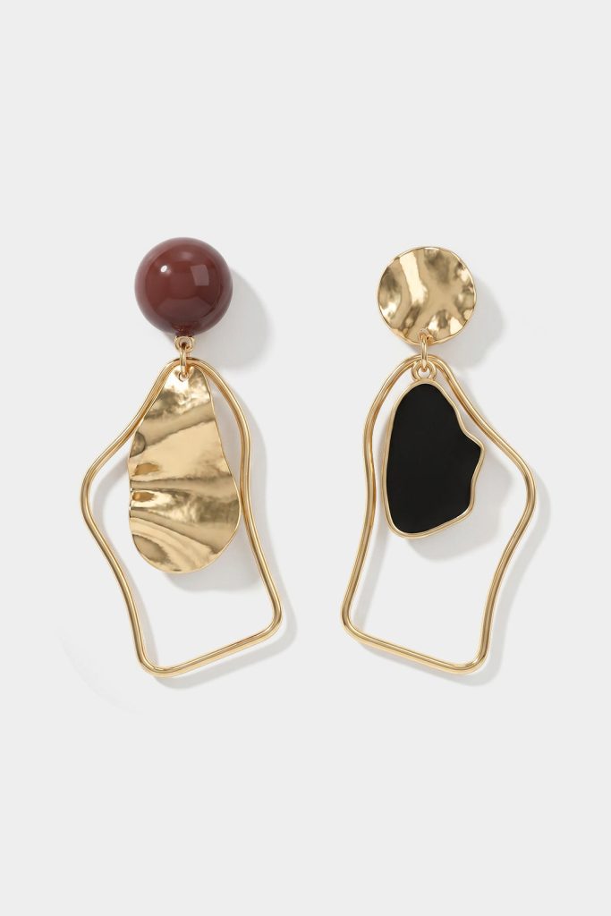 Irregular Geometric Earrings