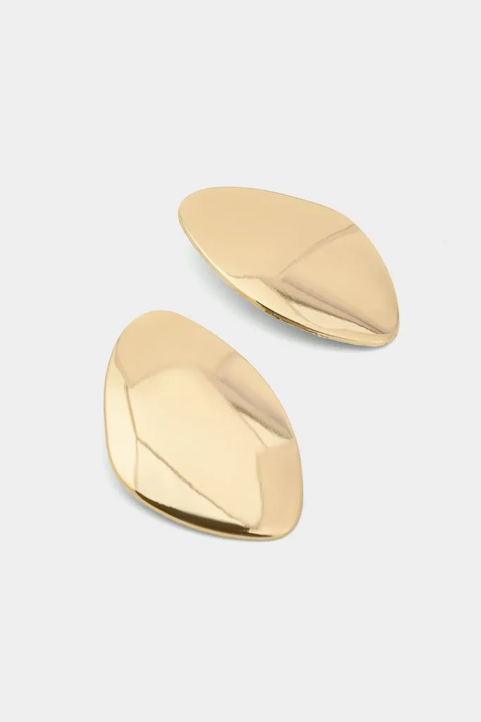 Metal Irregular Earrings – Wrena
