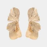 Metal Floral Earrings – Wrena