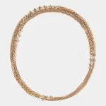 Metallic Chain Necklace – Wrena