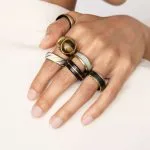 Alloy Irregular Rings – Wrena