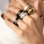 Alloy Irregular Rings – Wrena