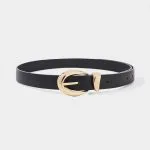 Faux Leather Alloy Belt – Wrena