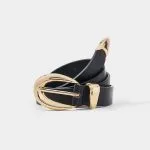 Faux Leather Alloy Belt – Wrena