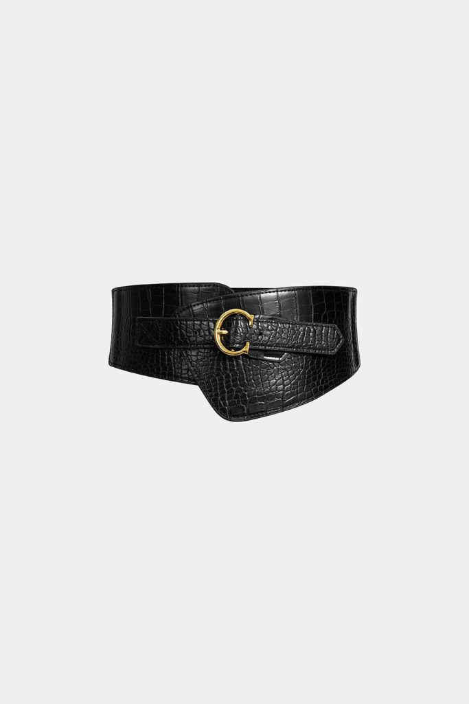 Leather Wide Belt Corset