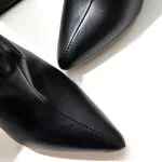 Faux Leather Pointed Toe Over The Knee Boots – Wrena