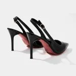Leather Pointed Toe Heels – Wrena