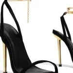 Square Toe Chain High Heels – Wrena