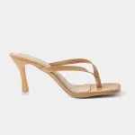 Basic Mid Heel Thong Sandals – Wrena