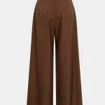 Asymmetrical High-Waist Wide-Leg Pants – Wrena