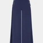 High Waist Tie-Up Pleated Pants – Wrena