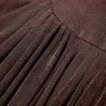 Asymmetrical Ruched Long Sleeve Maxi Dress – Wrena