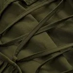 Ruched Strappy Zipper Sleeveless Mini Dress – Wrena