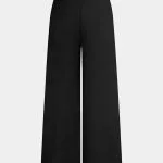 Solid Belted Wide-Leg Pants – Wrena