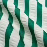 Stripes Print Square Neck Ruched Sleeveless Mini Dress – Wrena