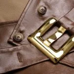 Faux Leather Patchwork Belted Metallic Sleeveless Mini Dress – Wrena