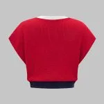 Knit Button Contrast Tank Top – Wrena