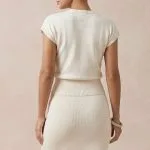 Knit Embroidery Round Neck Tank Top – Wrena