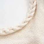 Open Knit Fringe Braided Backless Slip Sleeveless Mini Dress – Wrena