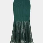 Knit Ruffle Skirt – Wrena