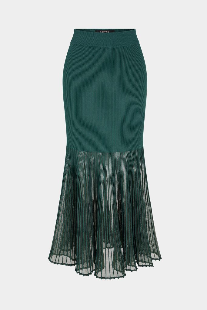Knit Ruffle Skirt