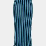 Knit Stripes Print Fringe Hem Skirt – Wrena