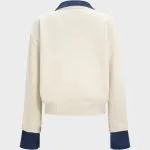 Sweater Patchwork Long-Sleeve Top – Wrena