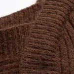 Knit Asymmetrical One Shoulder Ribbed Long-Sleeve Top – Wrena