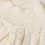 Knit Tube Top And Mock Neck Long-Sleeve Sweater – Wrena