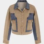 Denim Contrast Pocket Jacket – Wrena