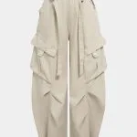 Denim Pocket Belted Wide Leg Jeans – Wrena