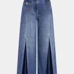 Denim Pocket Button Jeans – Wrena