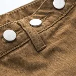 Color Block Plaid Print Denim Patchwork Asymmetrical Skirt – Wrena