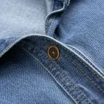 Denim Ruched Crossed Outerwear – Wrena